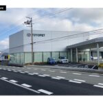 山形トヨペット様天童店壁面サイン画像